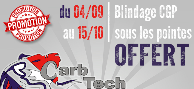 Carb Tech – Blindage CGP sous les pointes OFFERT