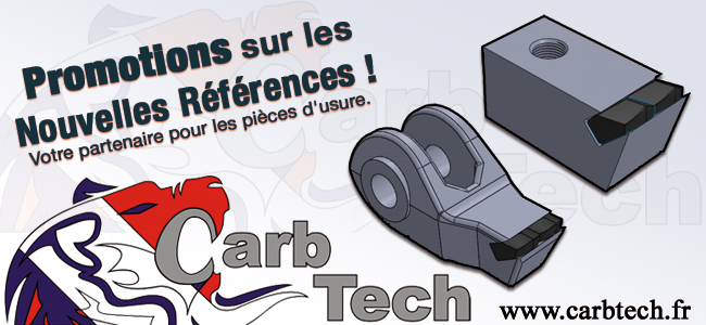 Des promotions sur les nouveautés chez carbtech