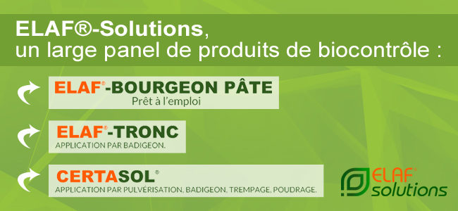 Une large gamme de produits Biocontrôle