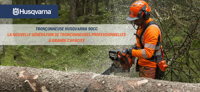 Nouvelle génération de tronçonneuses Husqvarna : 545 & 550 XP Mark II Nouvelle génération de tronçonneuses Husqvarna : 545 & 550 XP Mark II