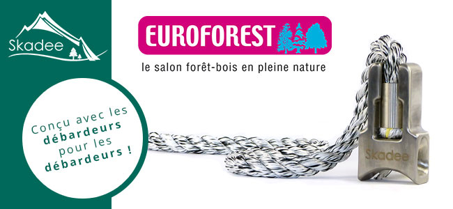 SKADEE à EUROFOREST, le 1er salon forestier français !
