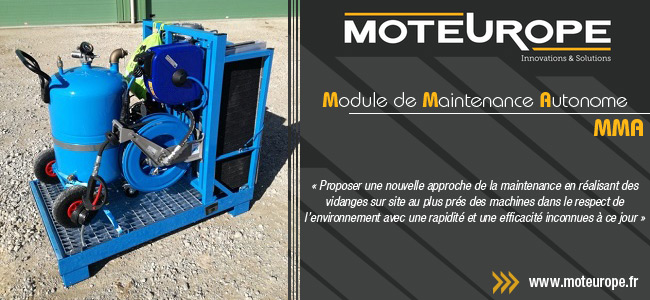 Le Module de Maintenance Autonome par Moteurope