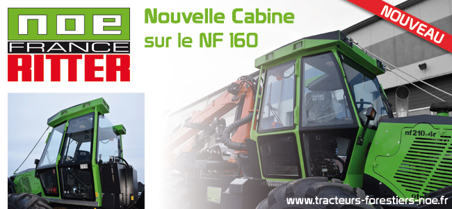 Nouvelle cabine sur le NF160 de chez NOE