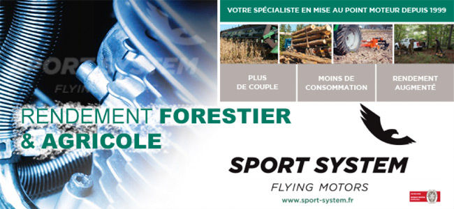 Sport System : Optimisez le rendement moteur de vos machines forestières !