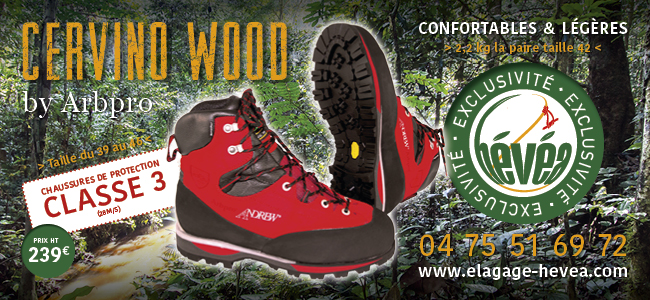 Chaussures de Protection CERVINO WOOD chez Hévéa !